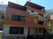 Casa 300m2 con piscina frente a parque Huascata Chaclacayo