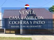 CASA 3 AMB CON PATIO Y COCHERA QUILMES OESTE