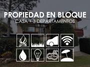 Casa + 3 deptos en Villa San José