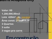 Casa 3 suítes em Anápolis City, ANápolis/GO