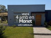 CASA 4 AMBIENTES EN VENTA, BARRIO CERRADO MONET, LOS...
