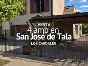 CASA 4 AMBIENTES EN VENTA, BARRIO SAN JOSE DE TALA, LOS...