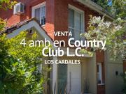 CASA 4 AMBIENTES EN VENTA, COUNTRY CLUB LOS CARDALES