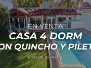 CASA 4 DORMITORIOS EN VENTA | CIPOLLETTI