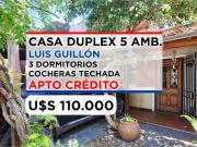 CASA 5 AMBIENTES EN VENTA APTO CREDITO GUILLON