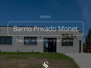 CASA 5 AMBIENTES EN VENTA, BARRIO CERRADO MONET, LOS...