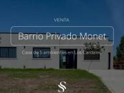 CASA 5 AMBIENTES EN VENTA, BARRIO CERRADO MONET, LOS...