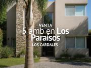 CASA 5 AMBIENTES EN VENTA, BARRIO PRIVADO LOS PARAISOS,...