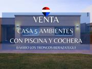Casa 5 ambientes Venta Los Troncos + Pileta