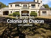 CASA 6 AMBIENTES EN VENTA, BARRIO COLONIA DE CHACRAS,...