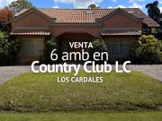 CASA 6 AMBIENTES EN VENTA, COUNTRY CLUB LOS CARDALES