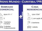 Casa à venda em Novo Mundo