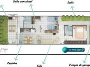 CASA À VENDA no #MoradasClubCanoas 2 quartos, sendo 2...