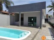 CASA ALTO PADRÃO A 150M DO MAR NO CIBRATEL! 3 QUARTOS...