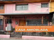 Casa Amoblada, en sector sur de Rancagua