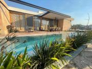 casa amueblada con alberca piscina y acceso al mar, en renta
