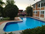 Casa amueblada en condominio jardines de Cuernavaca