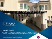 CASA AMUEBLADA EN VENTA EN FRACC. LAS FINCAS