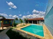 Casa c/ 3 Dorm. Área Gourmet e Piscina no Residencial...