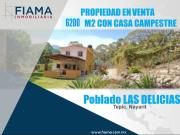 CASA CAMPESTRE EN VENTA LAS DELICIAS, NAYARIT