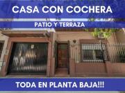 CASA C/COCHERA TODO EN PLANTA BAJA! OPORTUNIDAD!