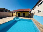Casa Cibratel 2 em Itanhaém com 03 dormitórios e piscina