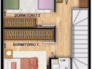 Casa com 2 dormitórios à venda, 74 m² por R$ 360.000,00...