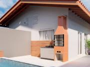 Casa com 2 quartos e piscina em Itanhaém