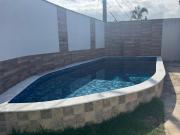 Casa com 3 quartos e piscina em Itanhaém