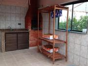 Casa com área gourmet e edícula em Peruíbe