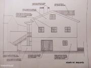 Casa com grande rea em fase de acabamento