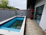 CASA COM PISCINA A VENDA NA PRAIA EM ITANHAÉM COM 02 QUARTOS