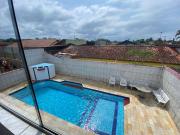 CASA COM PISCINA A VENDA NA PRAIA EM ITANHAÉM/SP