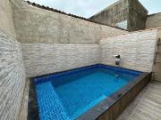 CASA COM PISCINA A VENDA NA PRAIA EM ITANHAÉM/SP