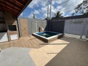 Casa com piscina e 3 quartos em Itanhaém