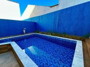 Casa com piscina e área gourmet em Itanhaém