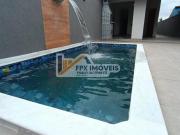 Casa com piscina e churrasqueira em Itanhaém