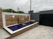 Casa com Piscina na Praia do Cibratel em Itanhaém