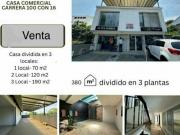 Casa comercial en alquiler ciudad jardín cali sur