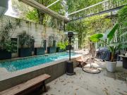 Casa con alberca y cava en la colonia florida