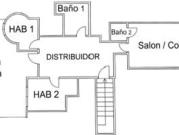 Casa con amarre de 14 metros