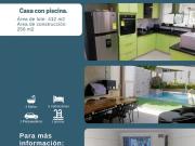 Casa con piscina sector Riasco