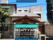 Casa con Quincho y Pileta