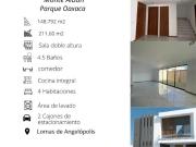 CASA CON SALA DOBLE ALTURA EN PARQUE OAXACA LOMAS DE...