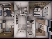 CASA CON TRES HABITACIONES