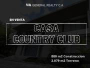 Casa Country Club en Venta y Alquiler 880 m2