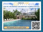 CASA DE 3 RECÁMARAS CON ROOFTOP PRIVADO EN PLAYA DEL...