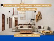 CASA DE 3 RECÁMARAS CON TERRAZA Y ALBERCA PRIVADA EN...