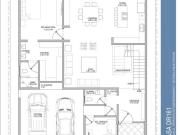 Casa de 410 m2 con alberca y recámara principal en...