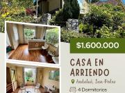 CASA DE 4 DORMITORIOS EN ANDALUÉ, SAN PEDRO DE LA PAZ